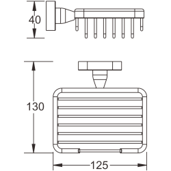 Мыльница B90502-1
