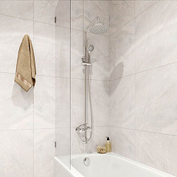 Смеситель с верхним душем и изливом, Helic, IDDIS, HELSB1FM06