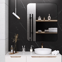 Зеркало/LED-подсветка (80см*100см)/сенсор.выключатель Milan/AQUA DE MARCO