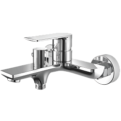 Смеситель для ванны, латунь, хром HB60505