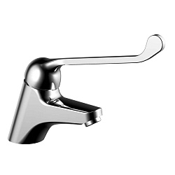 PROJECT Смеситель для раковины с локтевой рукояткой, монолитный, латунь/хром, LM4606C