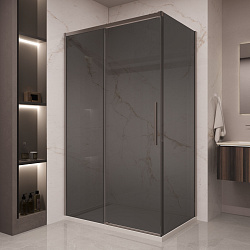 Душевой уголок Stella VSR-1ST9012CGGM, 1200*900, вороненая сталь, стекло тонированное, , шт