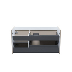 Тумба подвесная, 100 см, капучино, Edifice, IDDIS, EDI10C0i95 подходит умыв. 0101000i28