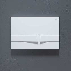 Клавиша смыва, универсальная, белый, Unifix, 006, IDDIS, UNI06MWi77