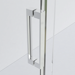 Душевой уголок Como VSR-1C8012CL, 1200*800, хром, стекло прозрачное, , шт