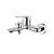 Смеситель для ванны без аксессуаров, глянцевый хром, Zodiac X, IDDIS, ZDXSB02i02WA	