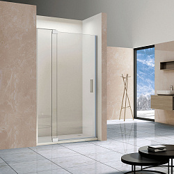 Душевая дверь Extra VDP-1E9010CL, 900/1000, хром, стекло прозрачное, , шт