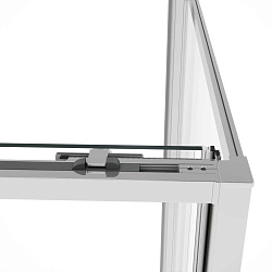 Душевой уголок Slim Soft VSR-1SS1012CL, 1200*1000, хром, стекло прозрачное, , шт