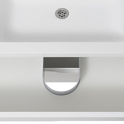 Тумба /2 ящ /подвесная/белый/раковина Palermo(80см)Florentina/Palermo/AQUA DE MARCO