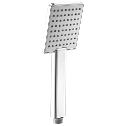 Лейка для душа, 1 режим, 8х24,4см, пластик/хром, блистер