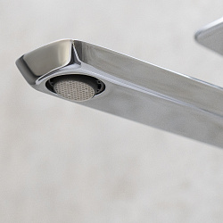 VERBA Смеситель для раковины, высокий, монолитный, латунь/хром, LM11409C