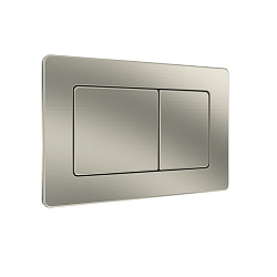 Corpa Nera Caruso/Карузо клавиша смыва, двойной смыв, нержавеющая сталь, матовый