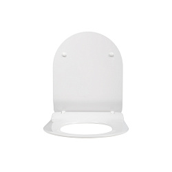 Сиденье для унитаза, дюропласт, Soft Close, Easy Fix, IDDIS, 097DPSEi31