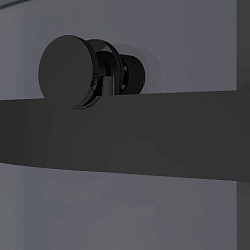 Душевой уголок Como-N VSR-4CN9013CGB, 1300*900, черный, стекло тонированное, , шт