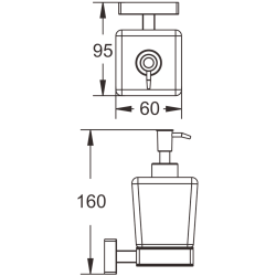 Дозатор для жидкого мыла B90227