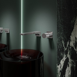 Смеситель для раковины Domus VBFW-5DM01CH встраиваемый, хром, , шт