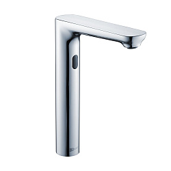 PROJECT Смеситель для раковины, высокий, бесконтактный (сенсорный), высота излива 26 см, длина 17 см