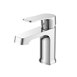 Смеситель DECOROOM DR23011 одноручный для умывальника монолитный