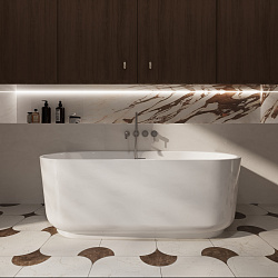 Смеситель для ванны Groove VBTW-4G1GM, встраиваемый, вороненая сталь, , шт