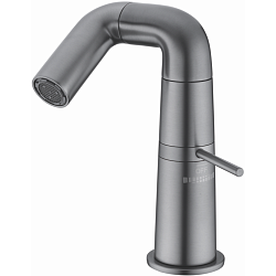 Смеситель для раковины, прогрессивный картридж, латунь, оружейная сталь HB10813-3 