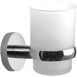 Держатель стакана матовое стекло, хром HB1706