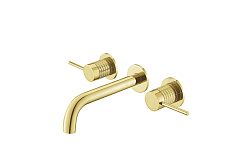 Смеситель для раковины Groove VBFW-4G1BG4 встраиваемый, брашированное золото, , шт
