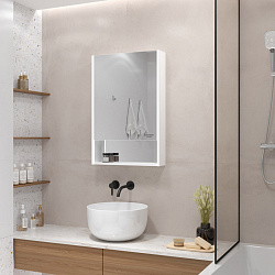 Зеркало-шкаф "Filit LED" 600х800 левый, белый