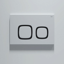 Клавиша смыва, универсальная, белая, Unifix, 004, IDDIS, UNI04WBi77