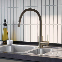 Смеситель для кухни, Kitchen 360, сатин, IDDIS, K36BNJ0i05