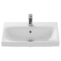 Раковина встраиваемая MODUO 60 SLIM, 1 отв., белый, Сорт1