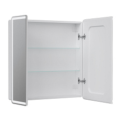 Шкаф зеркальный Nice LED 80 с часами