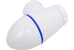 A520V CИФОН ДЛЯ ТЮЛЬПАНА, УМЫВАЛЬНИКА С ПЕРЕХОДНИКОМ 40х32 1 1/2 С ВЫХОДОМ ПОД СТИРАЛКУ И ГИБКИМ СОЕ