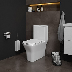 Corpa Nera Grossi S/Гросси С унитаз-компакт безободковый, белый