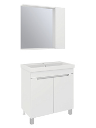 Тумба напольная CITY 80 /2 дв/раковина Фостер (80см)/AQUA DE MARCO