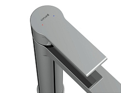 Смеситель для раковины высокий BRASKO однорычажный клик клак