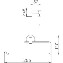 Бумагодержатель HB1703-2