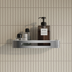 Полка, хром, нержавеющая сталь, полир., IDDIS, SHE10SPi44