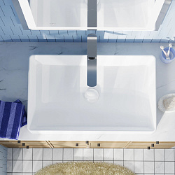 Раковина накладная Pragma Teiden, белая глянцевая, TDN1.GWSX.027