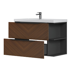 Тумба подвесная FOREST 90.2Y, орех (78857(90)L)