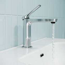 Смеситель для умывальника, глянцевый хром, Parker, IDDIS, PARSB00i01