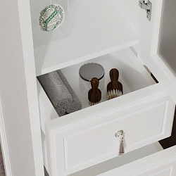 Пенал Opadiris Риспекто 30, цвет белый матовый, правый, вар. 2