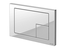 Кнопка: CORNER, пластик белый матовый