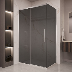 Душевой уголок Stella VSR-1ST9012CG, 1200*900, хром, стекло тонированное, , шт