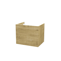 Тумба подвесная, 60 см, дуб светлый, Bild, IDDIS, BIL60V0i95 подходит умыв. 0136000i28