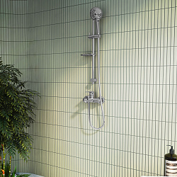 Root Round Смеситель для ванны/душа, цвет хром