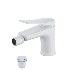 Бронкс Смеситель для биде, белый