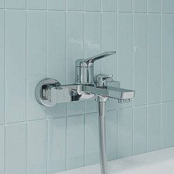 Смеситель для ванны, глянцевый хром, Parker, IDDIS, PARSB02i02WA