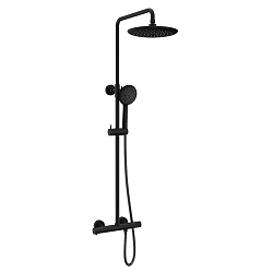 Душевая стойка Desire VSFS-1D0TMB термостатическая без излива, 25см верх душ, черный, , шт