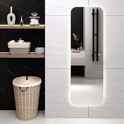Зеркало/LED-подсветка (50см*150см)/сенсор.выключатель Milan/AQUA DE MARCO