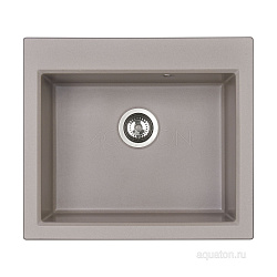Мойка кухонная Линеа 58 серый шёлк